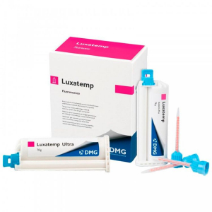 Luxatemp Fluorescenсe, A3 для временных конструкций(76г +15 смесителей)